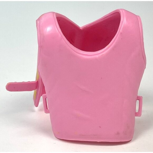 2019 MATTEL Barbie Dolphin Magic Pink Replacement LIFE JACKET Vest FBD82 EUC - Picture 2 of 3